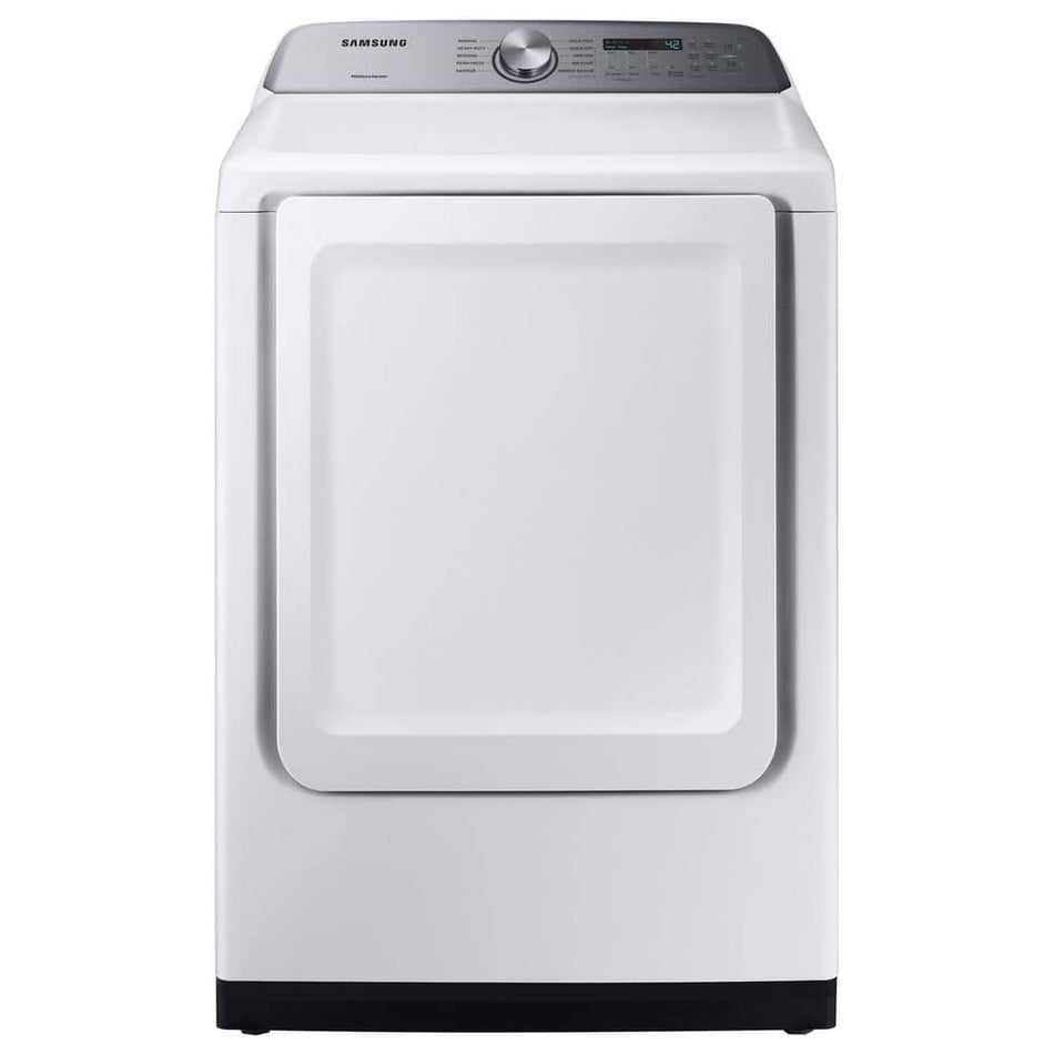 Samsung 7.4 cu. ft. Vented Electric Dryer with Sensor Dry in White