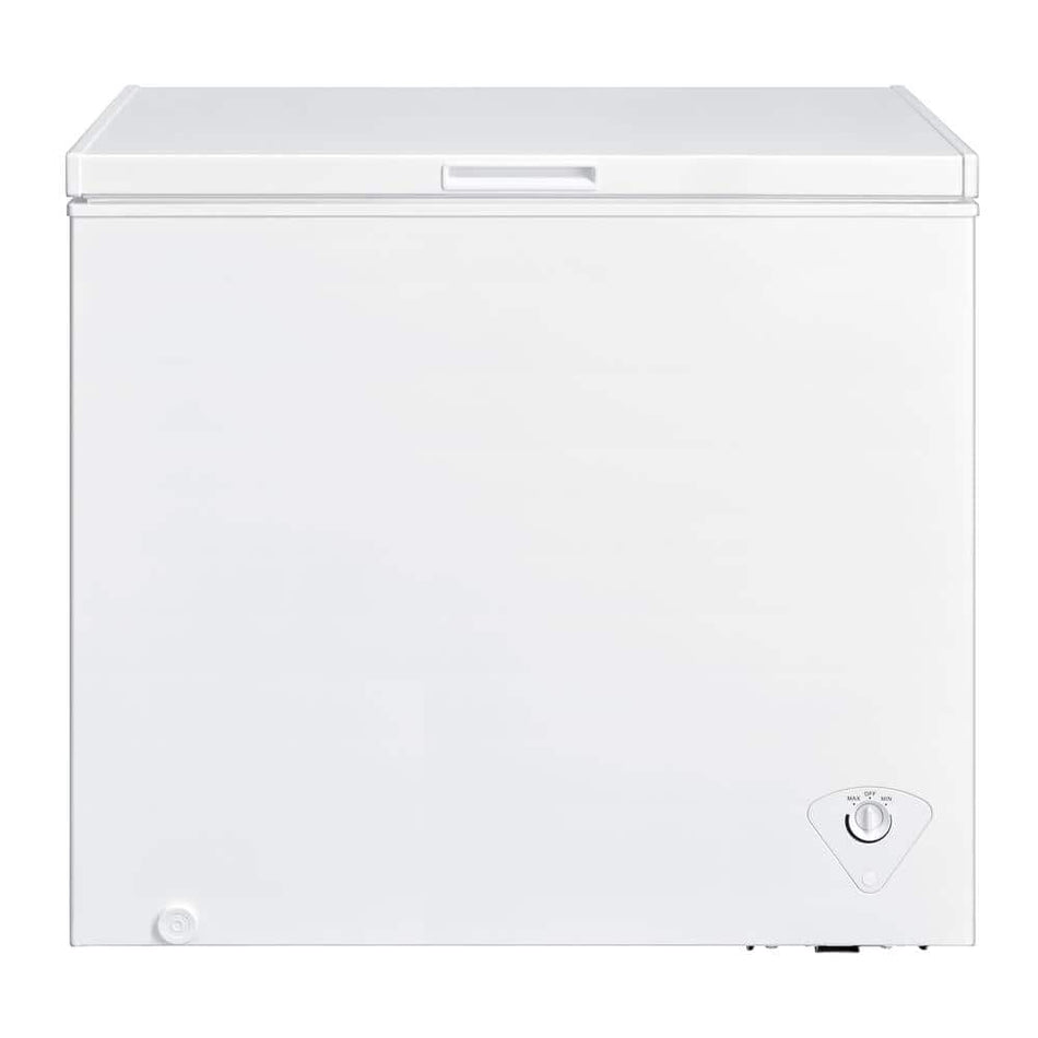 VISSANI 7 cu. ft. Manual Defrost Chest Freezer in White Garage Ready