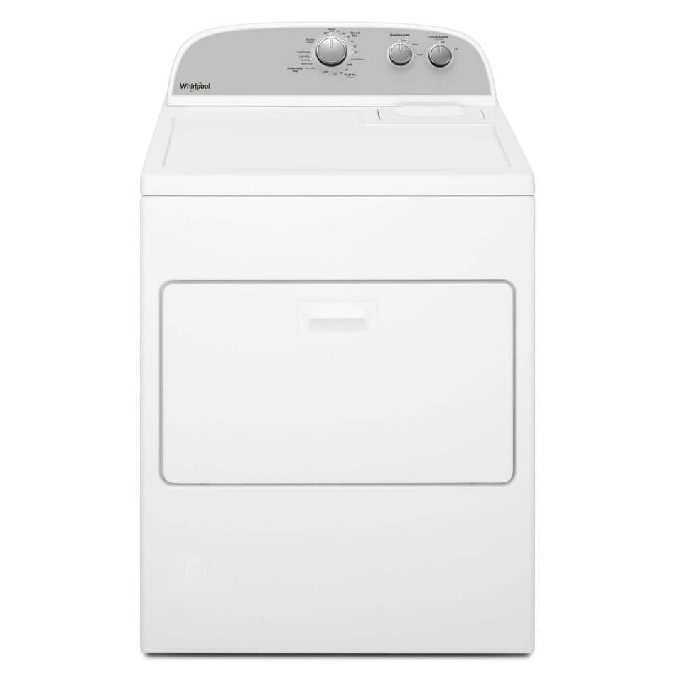 Whirlpool 7.0 cu. ft. 120-Volt White Gas Vented Dryer with AUTODRY Drying System