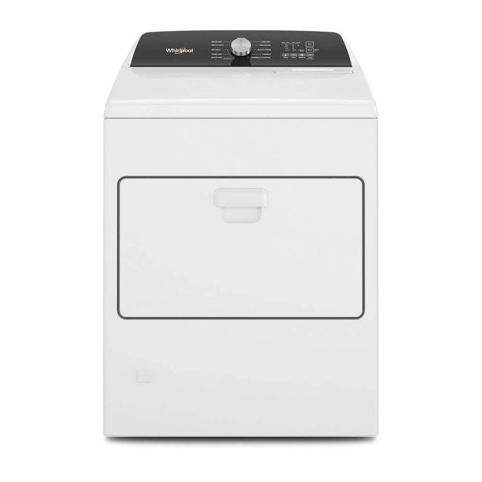 Whirlpool 7 cu. ft. White Top Load Gas Moisture Sensing Dryer